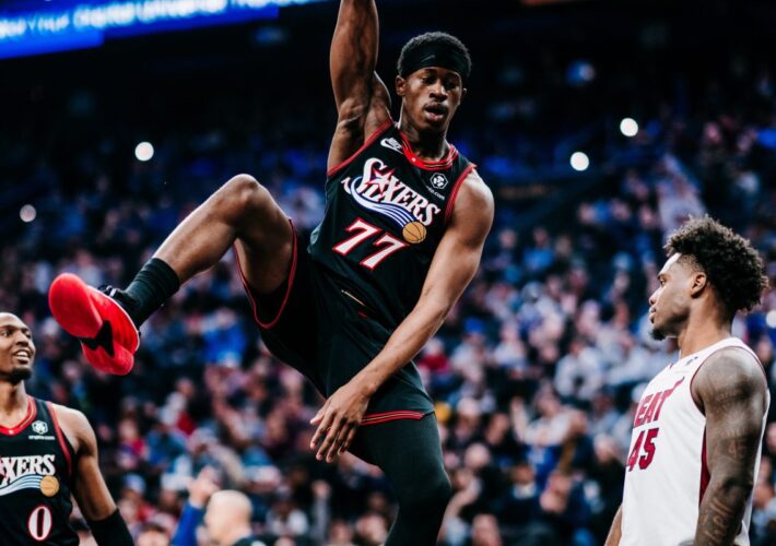 VJ Edgecombe has surprising rookie year evaluation: “I’m at like a six”