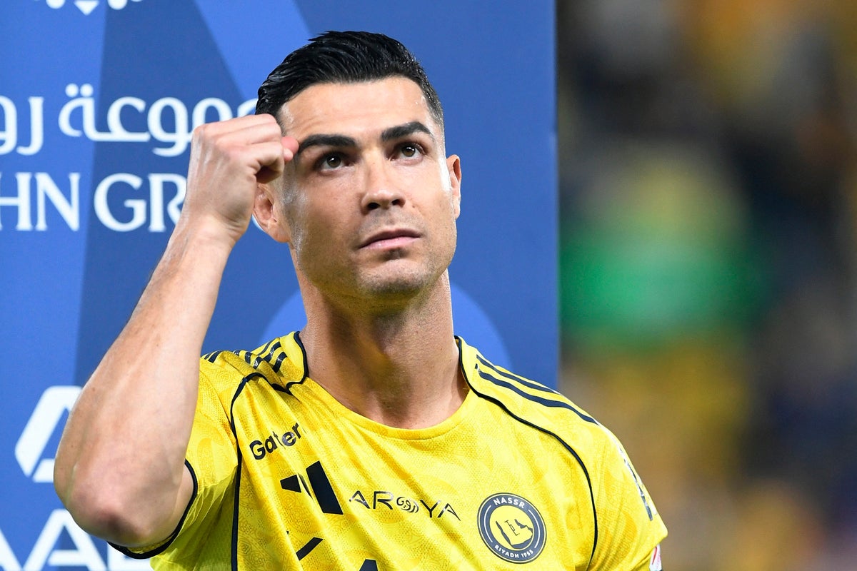 Cristiano Ronaldo vomits after suffering from ‘stomach pains’ in Al-Nassr win