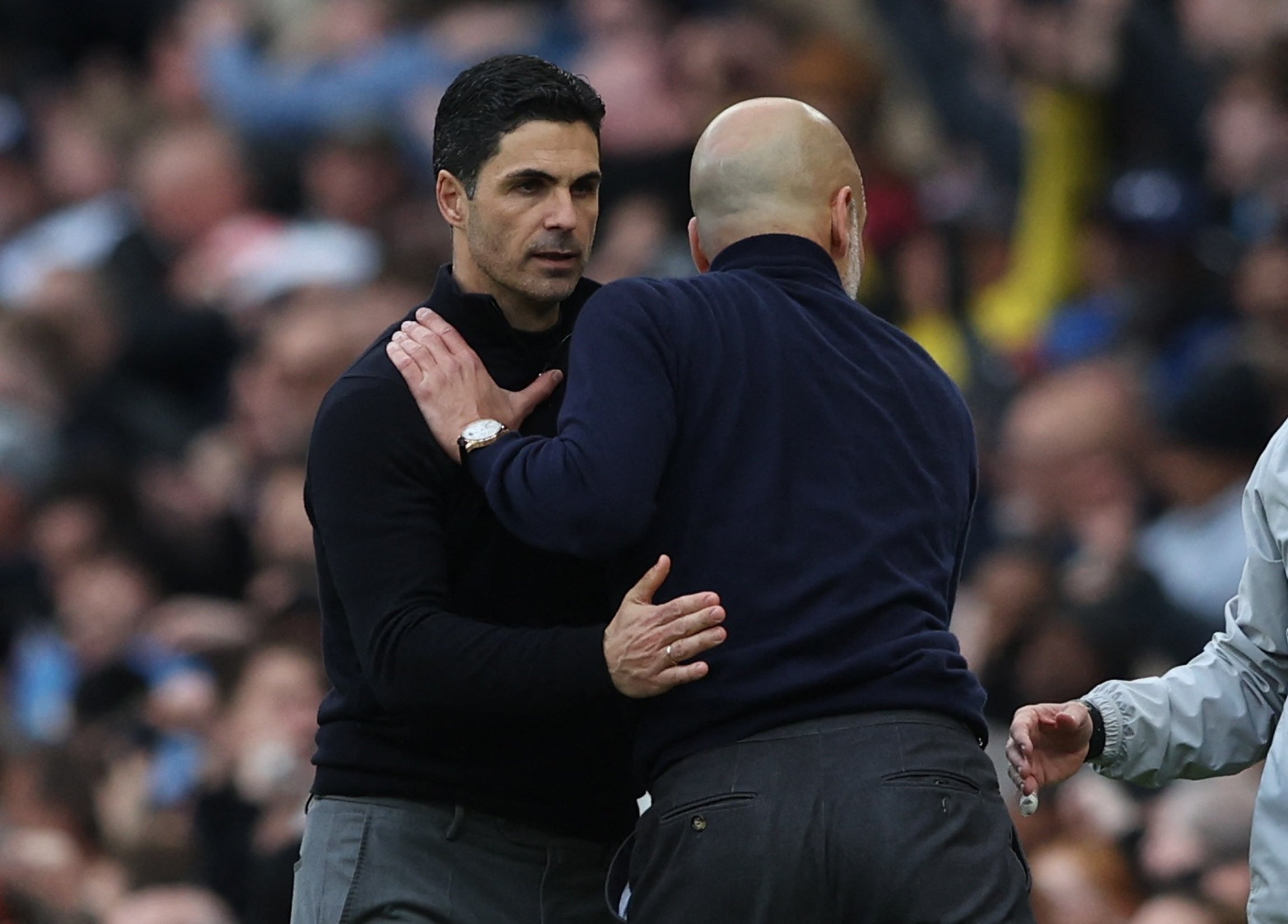 Man City v Arsenal LIVE: Arteta identifies missing piece as collapsing Gunners lose control of Premier League title race