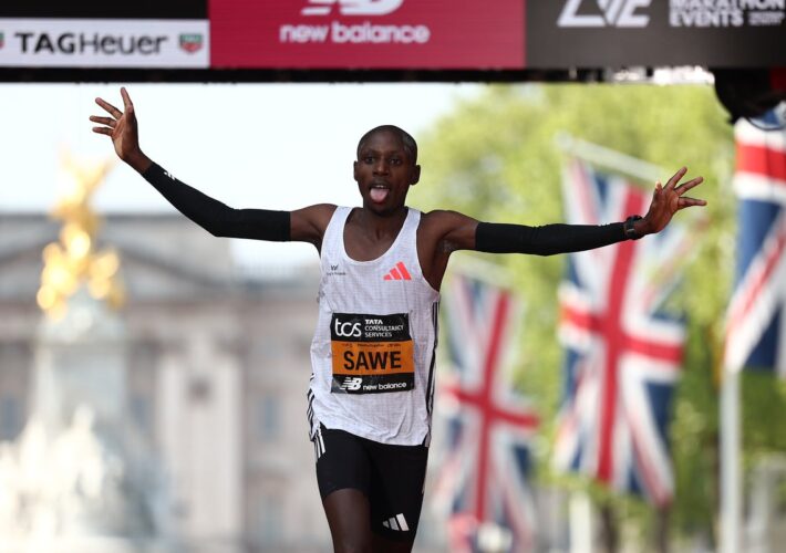 London Marathon runner Sabastian Sawe sets his sights on new world record