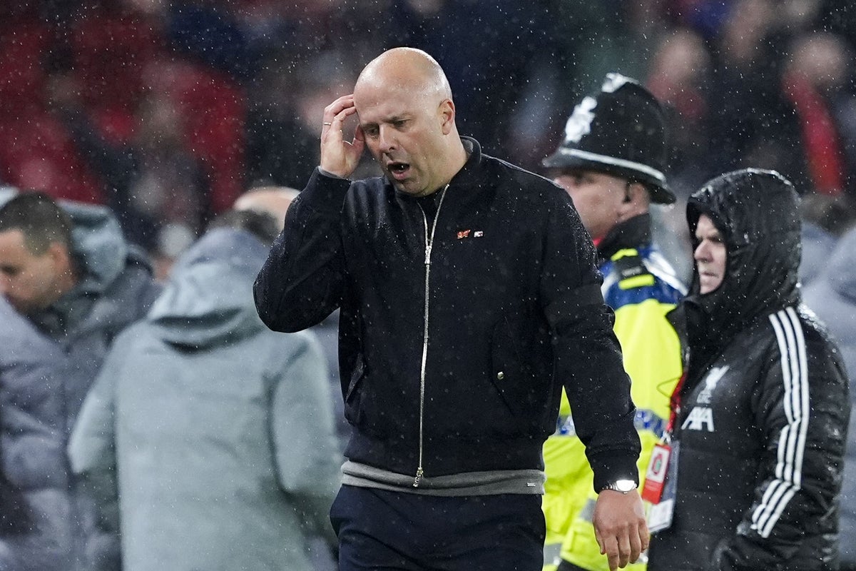 Arne Slot hopes Liverpool can pick up pace in Premier League after cup exits