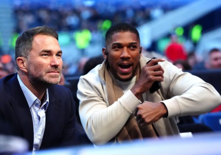 Tyson Fury-Anthony Joshua fight negotiations in final stages – Eddie Hearn
