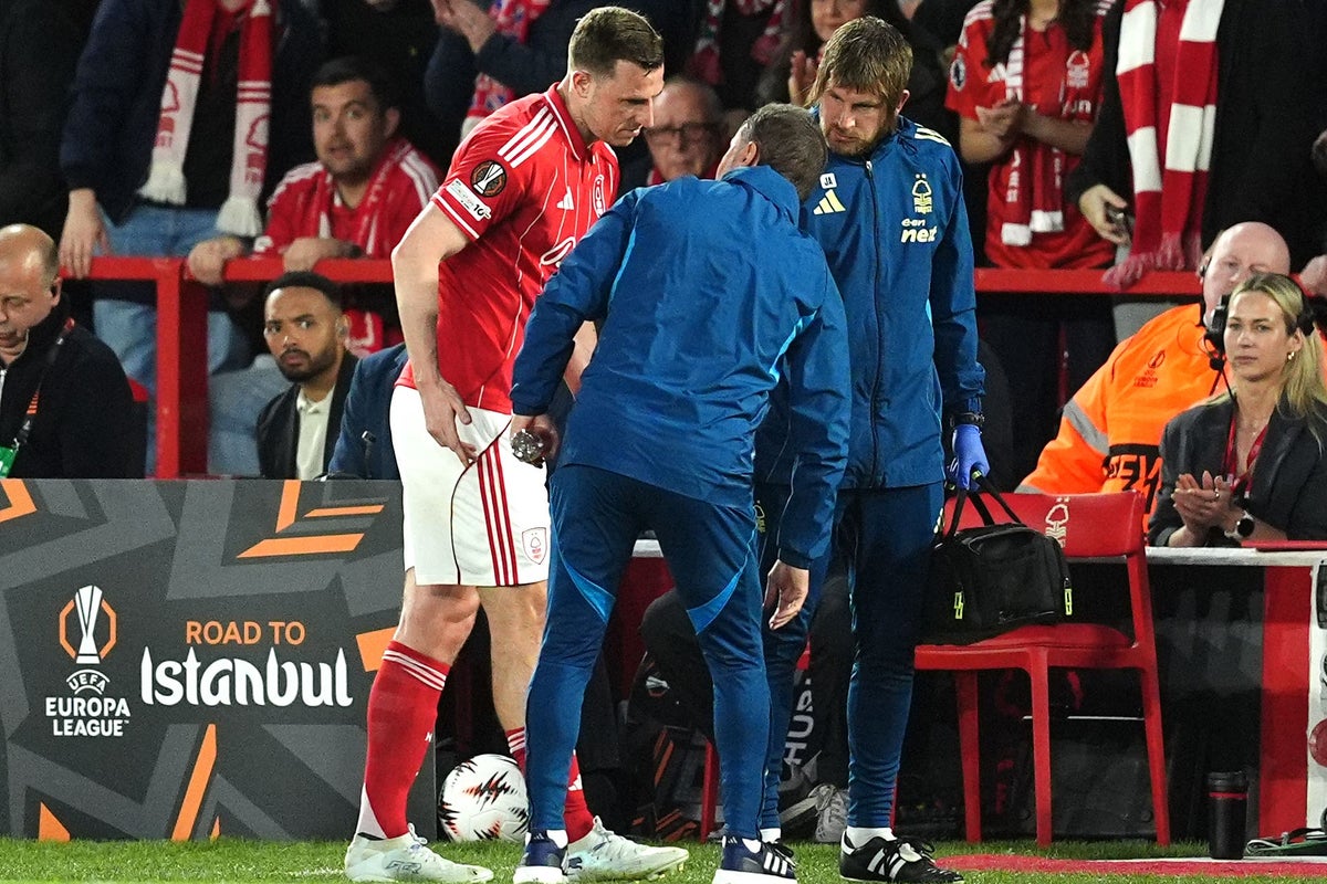 Mixed injury news for Nottingham Forest after Europa League victory