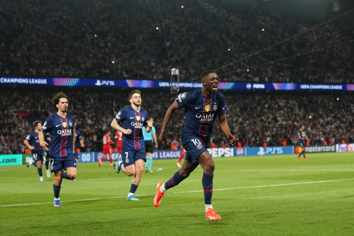 Paris Saint-Germain clinch victory in nine-goal thriller to earn Champions League advantage over Bayern Munich