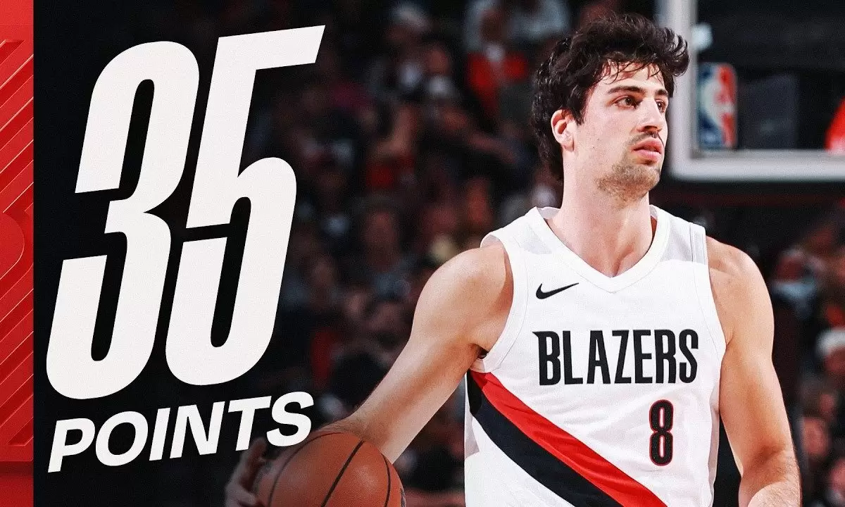 Avdija drops 35 as Trail Blazers beat Clippers