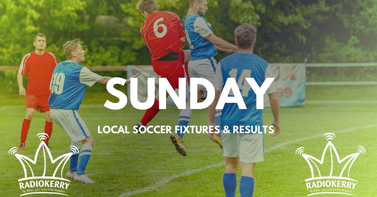 Sunday local soccer fixtures & results