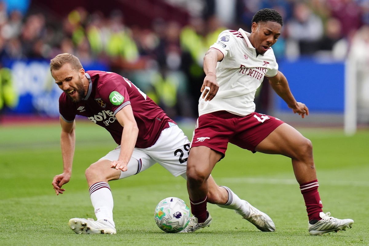 Myles Lewis-Skelly warns ‘the job is not done’ in Arsenal title pursuit after dramatic win at West Ham