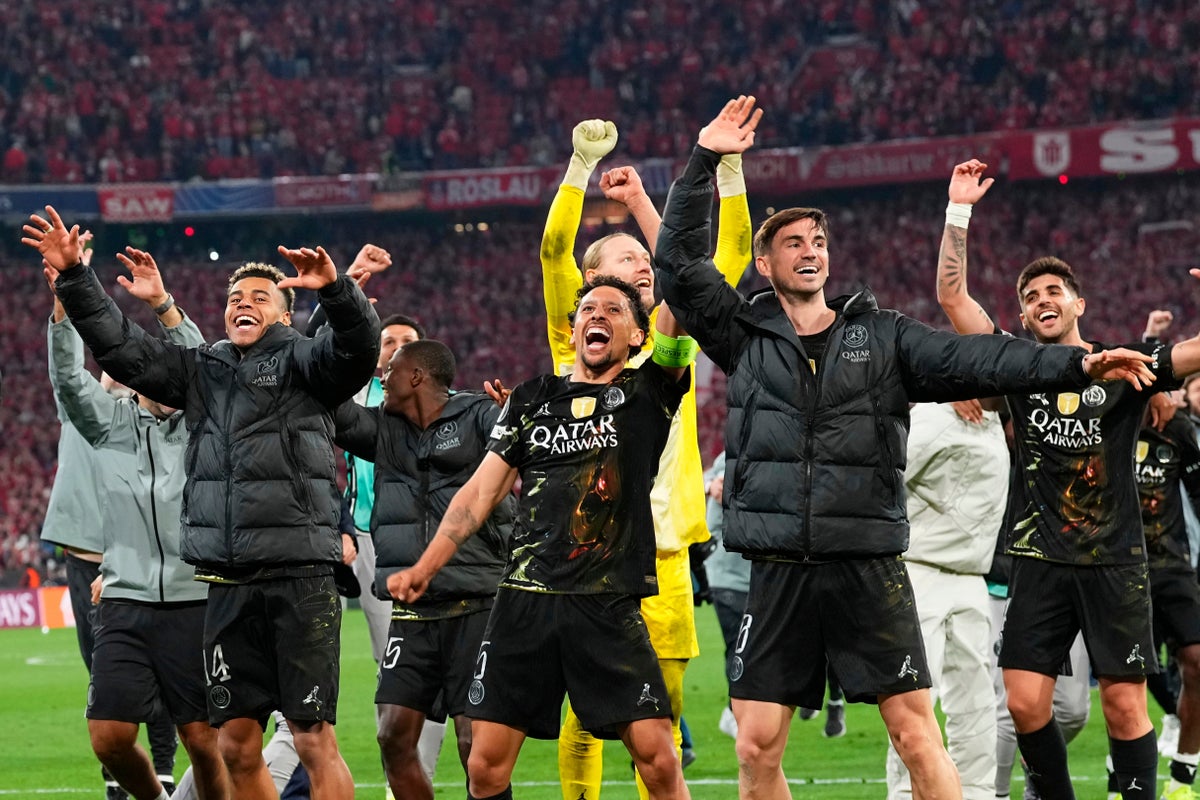 Arsenal face Paris St Germain in Champions League final as Bayern Munich bow out