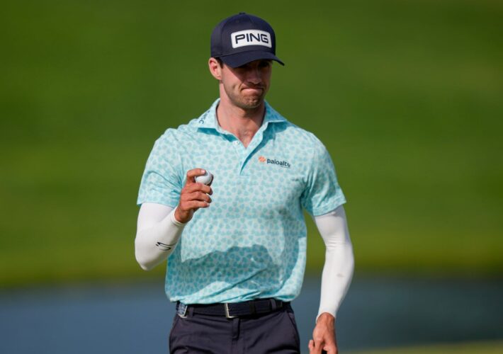 Alex Smalley seeks US PGA upset with Rory McIlroy among chasing pack