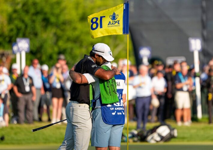 Englishman Aaron Rai claims stunning victory at US PGA Championship