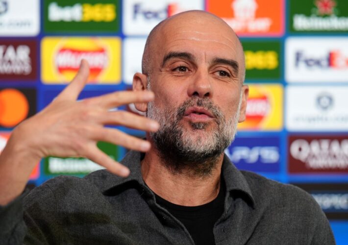 Pep Guardiola keeps people guessing over his future at Man City
