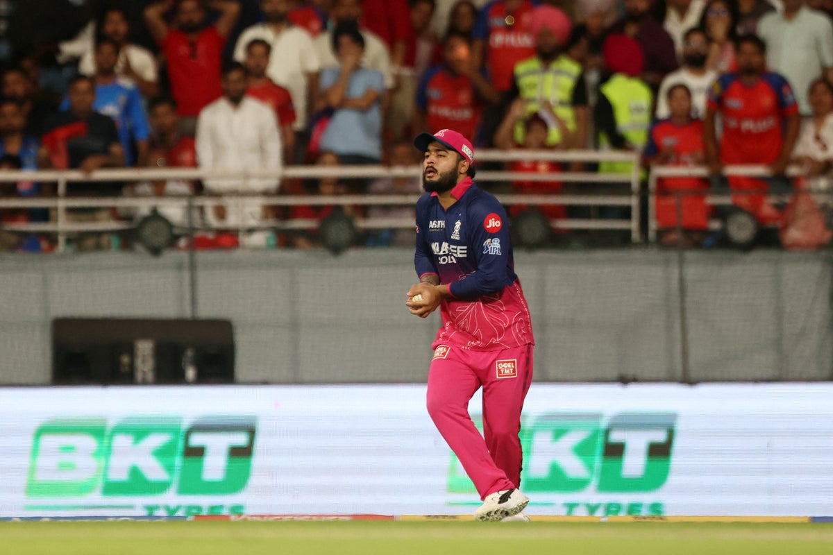 Rajasthan Royals captain Riyan Parag fined for vaping during IPL match