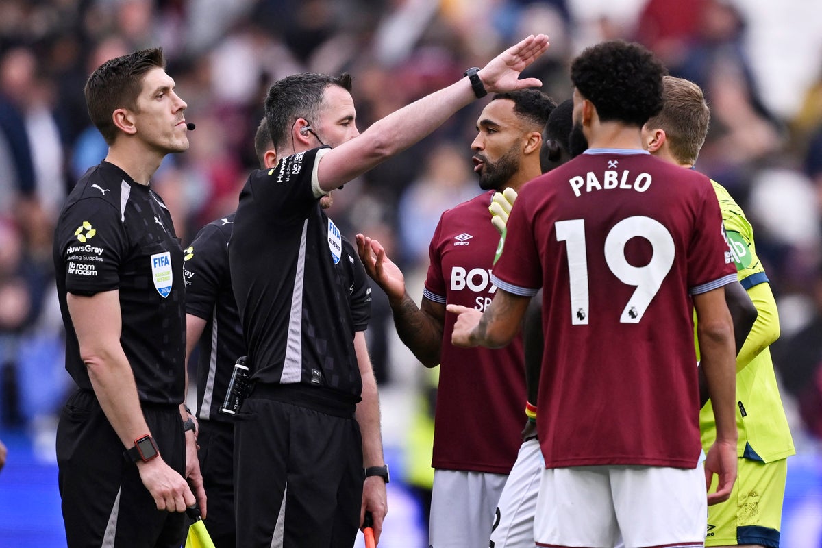 Mikel Arteta congratulates ‘brave’ officials for ruling out West Ham’s equaliser against Arsenal