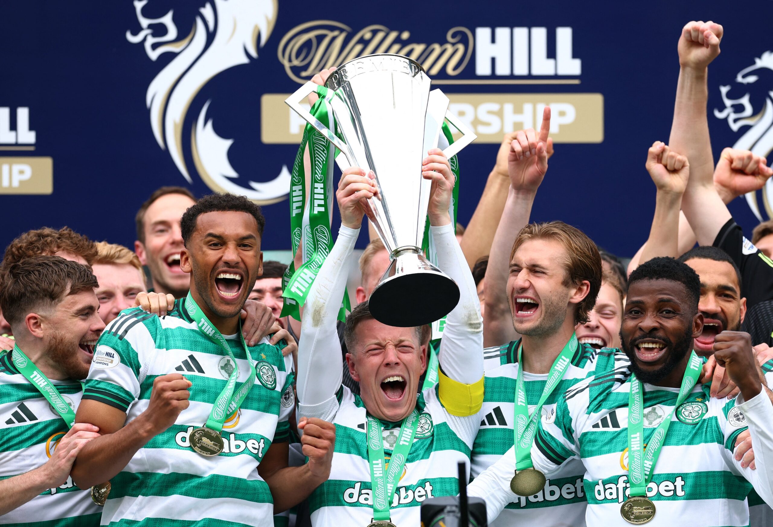 Celtic v Hearts LIVE: Celtic snatch Scottish Premiership title and fans invade pitch after late goals in final day thriller