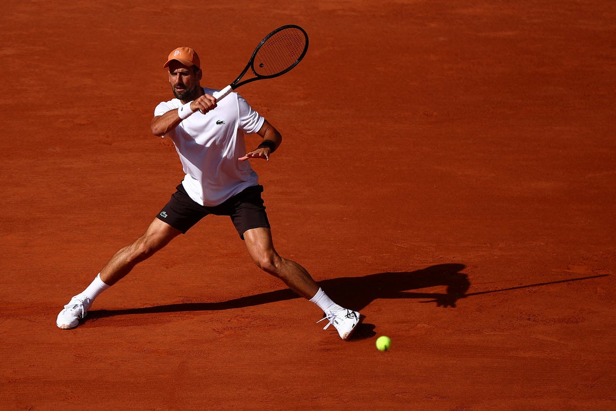 French Open day one order of play and schedule as Djokovic and Raducanu begin campaigns