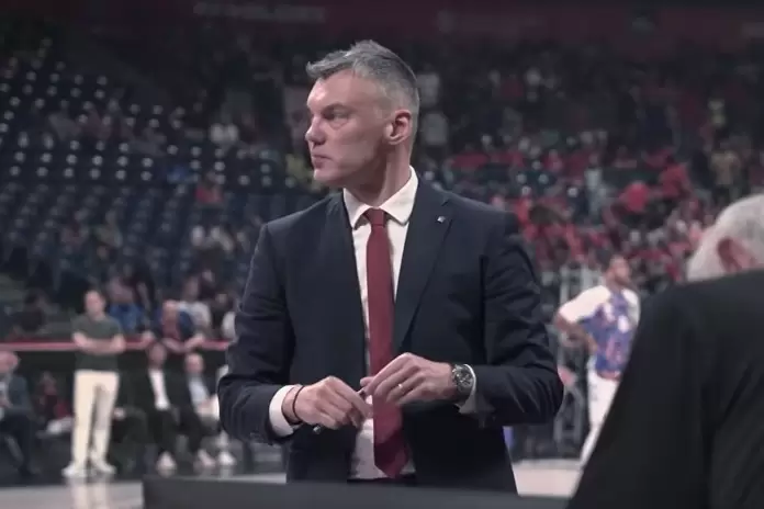 Sarunas Jasikevicius emotional after facing Zalgiris