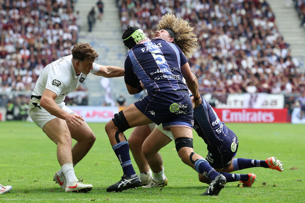Bath boss questions why three ‘headshots’ were missed by officials in defeat to Bordeaux Begles
