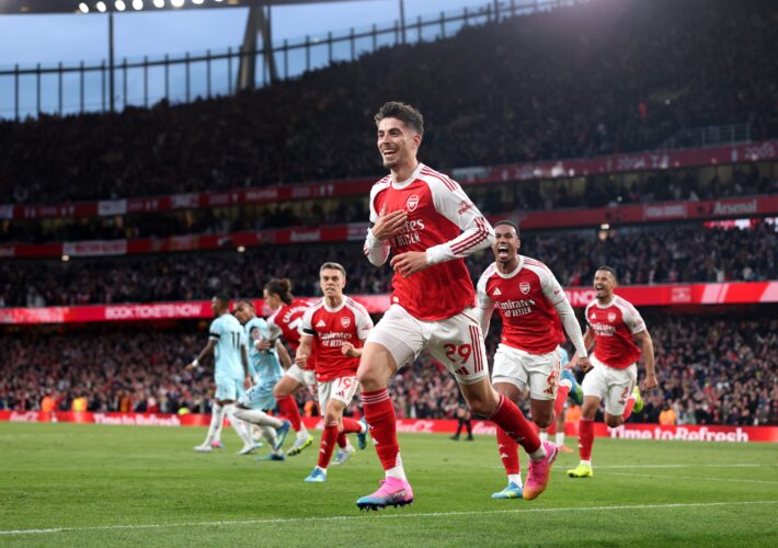Arsenal win Premier League title after Man City held at Bournemouth – live reaction
