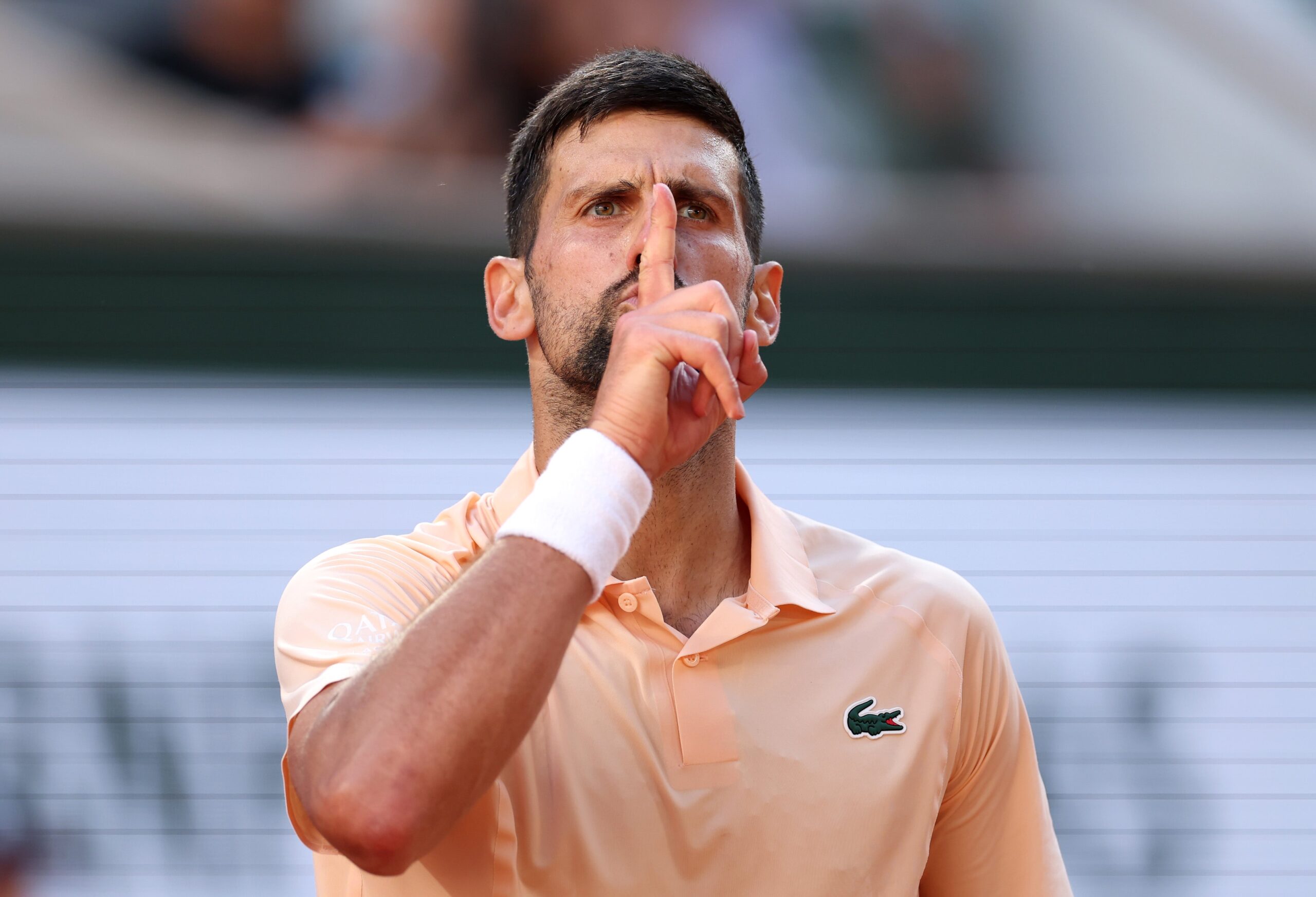 Novak Djokovic will play talented Brazilian teenager Joao Fonseca in the French Open third round