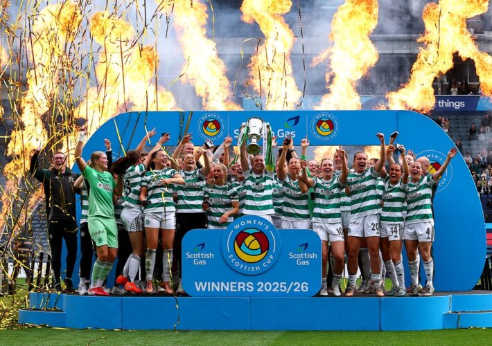 Celtic survive sending off to pip Rangers in hard-fought Scottish Cup final