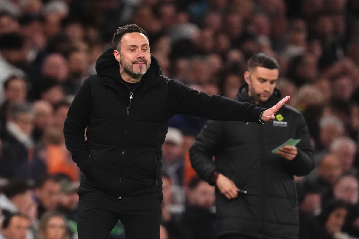 Roberto De Zerbi expects Tottenham relegation fight to go down to last minute