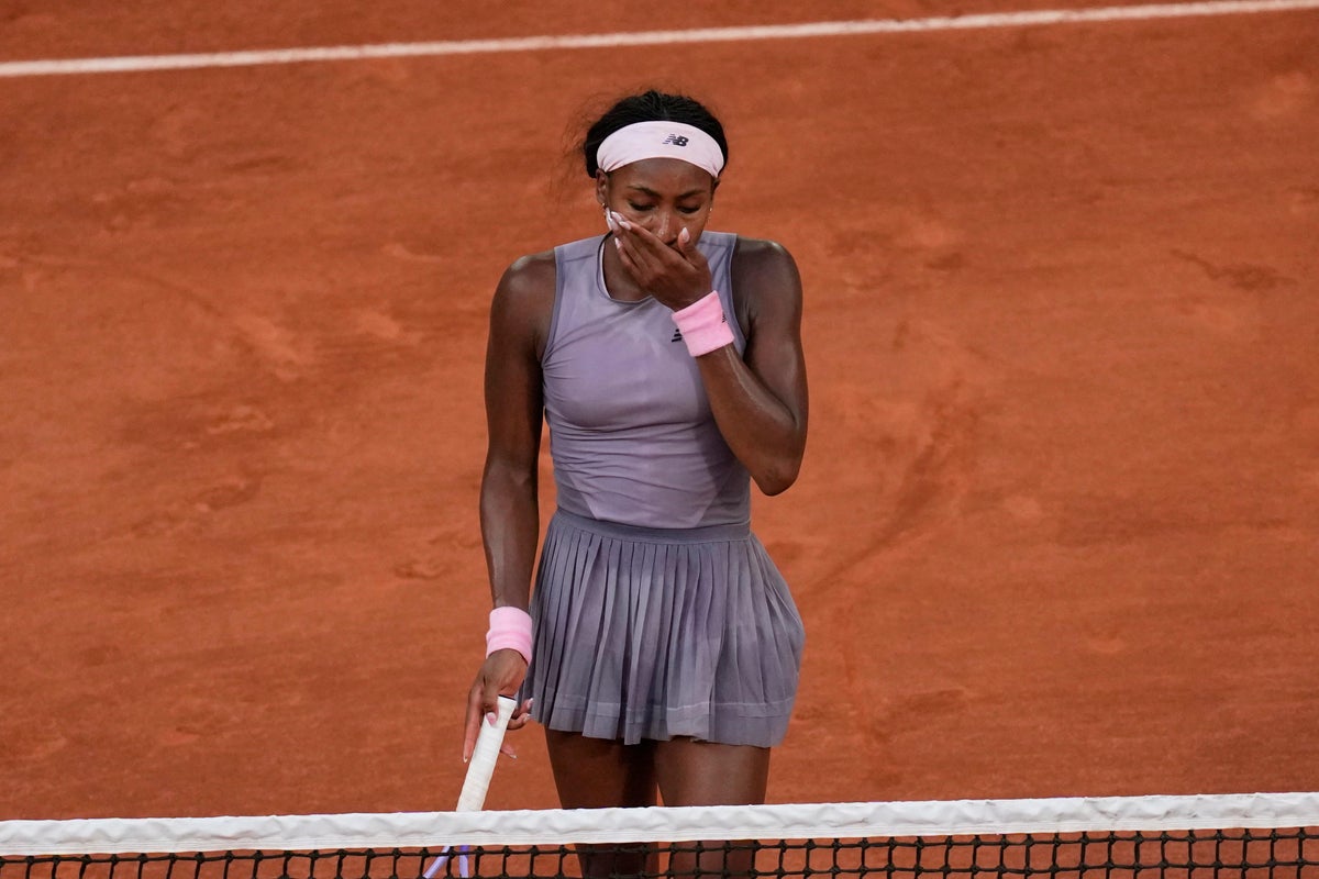 Defending champion Coco Gauff crashes out in third round of the French Open