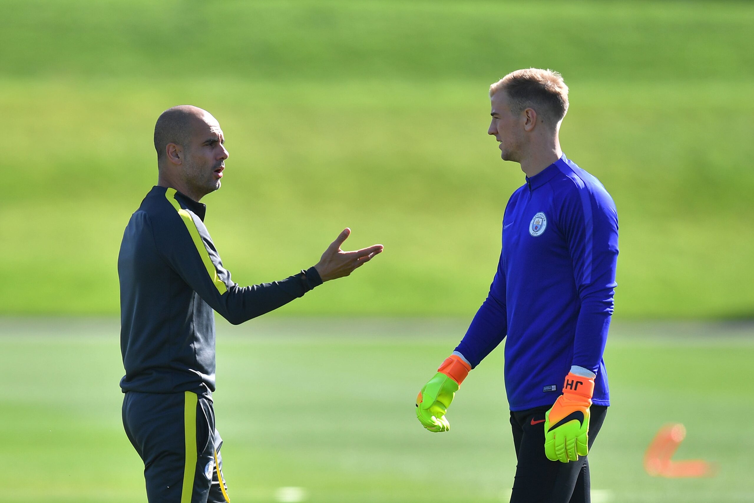 Pep Guardiola has admitted his biggest regret as Manchester City boss is not giving Joe Hart a chance to prove himself