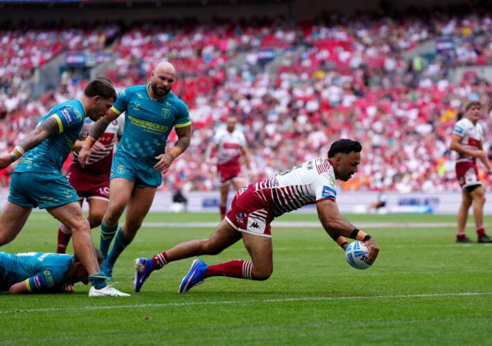 Wigan secure Challenge Cup with dominant win over Hull KR at Wembley