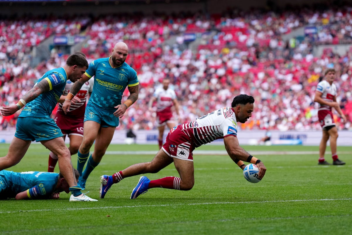 Wigan secure Challenge Cup with dominant win over Hull KR at Wembley