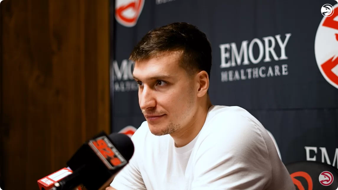 Bogdan Bogdanovic suggests solution for basketball flopping