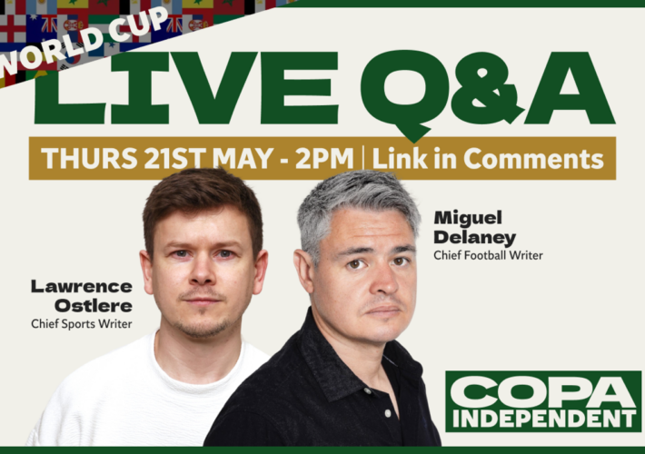 We’ve been covering football for almost 40 years – ask us anything about the 2026 World Cup