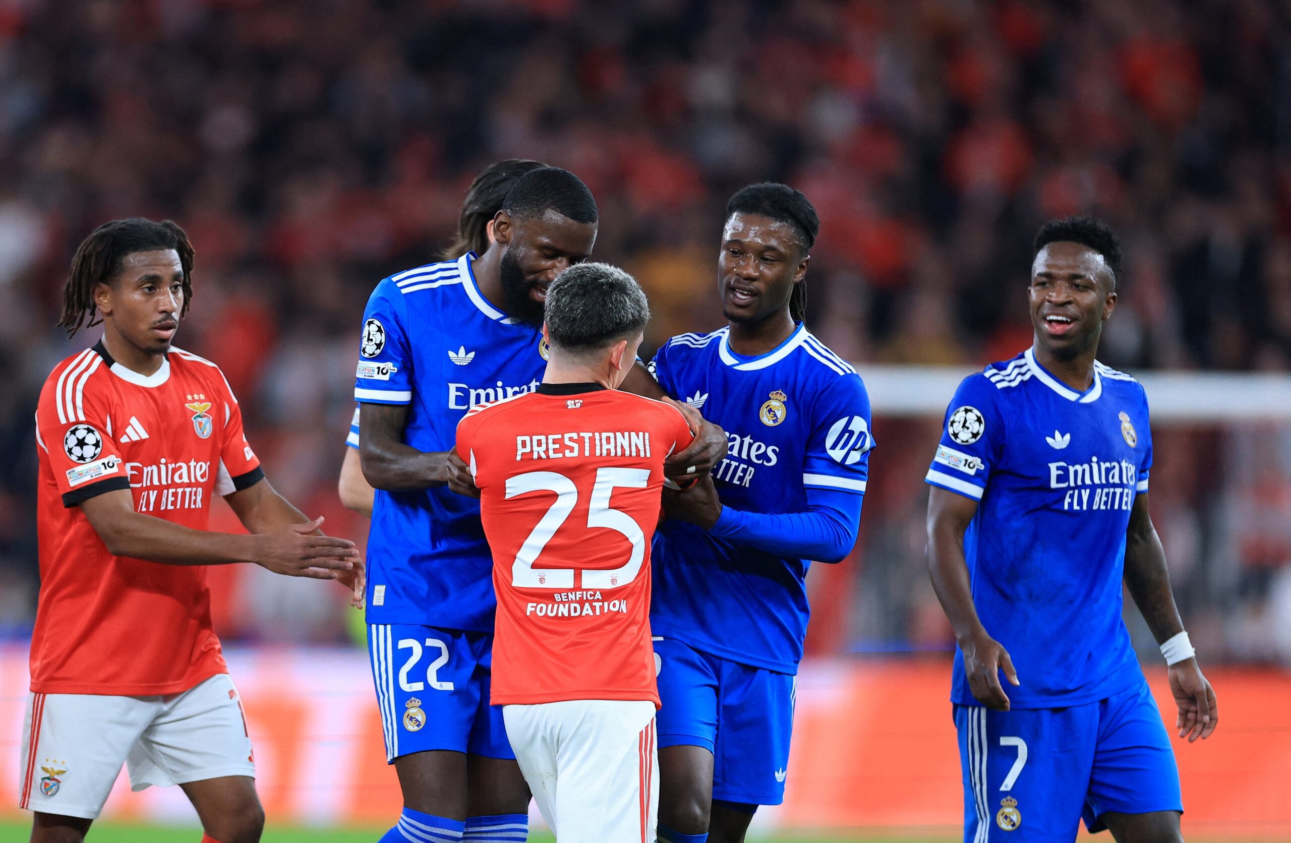 Gianluca Prestianni’s World Cup hopes dashed as ban for ‘homophobic conduct’ is extended worldwide