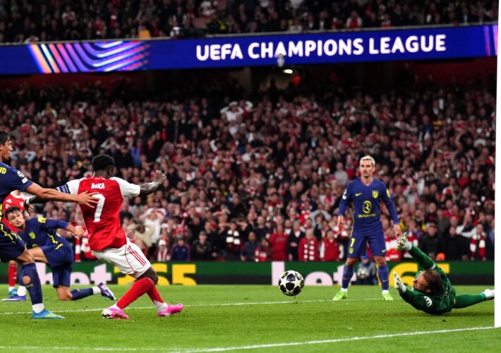 Mikel Arteta explains ‘gut feeling’ selection that paid off in win over Atletico Madrid