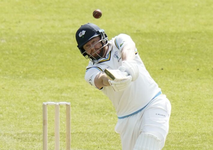 Jonny Bairstow’s first century as captain digs Yorkshire out of a hole