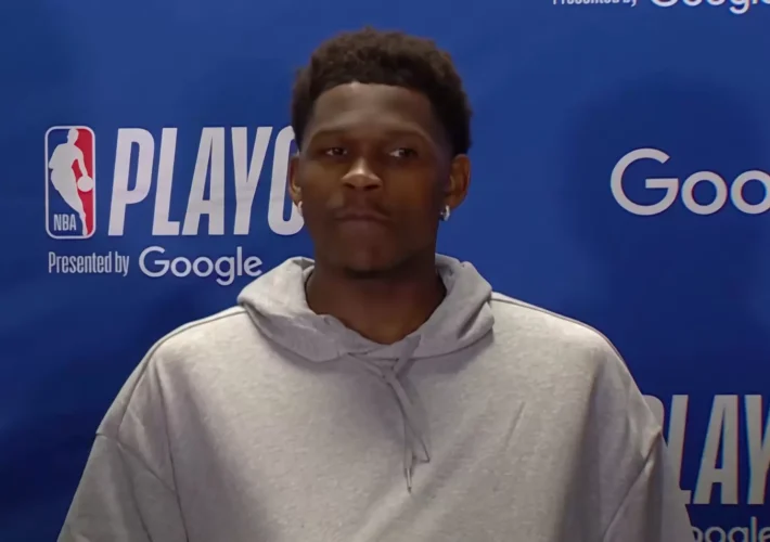 Anthony Edwards says one thing drove him in Wolves’ Game 4 comeback