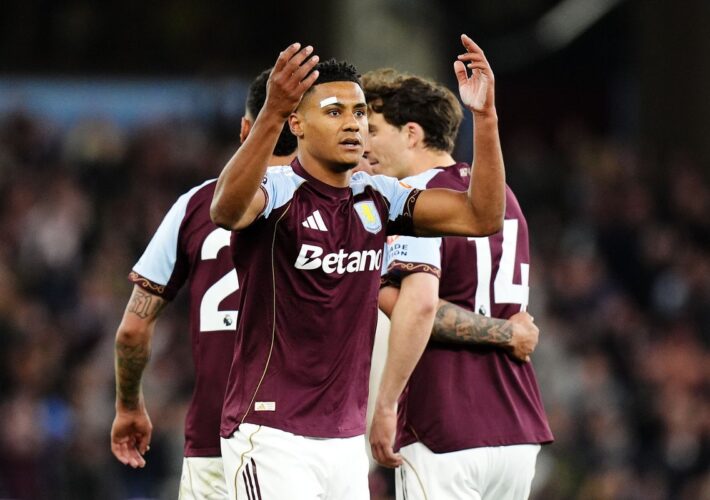 Ollie Watkins double helps Aston Villa book Champions League spot