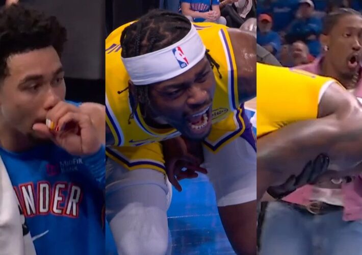 Playoff shock in OKC: Jarred Vanderbilt’s gruesome finger injury leaves Lakers reeling
