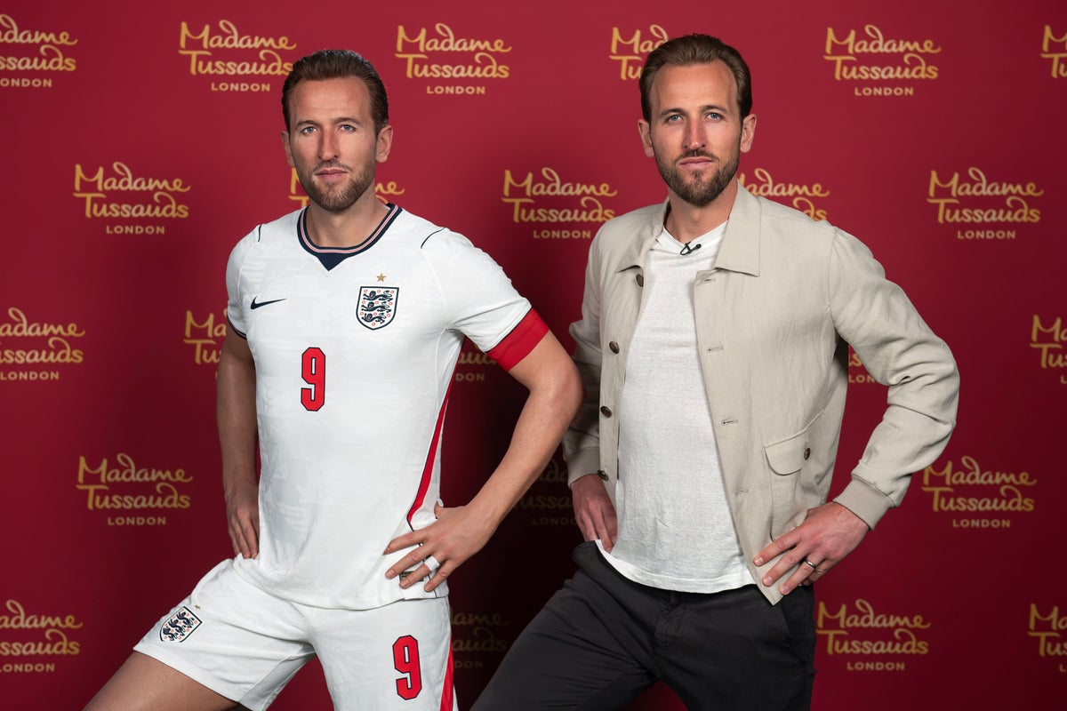 Harry Kane honoured with Madame Tussauds London waxwork ahead of World Cup