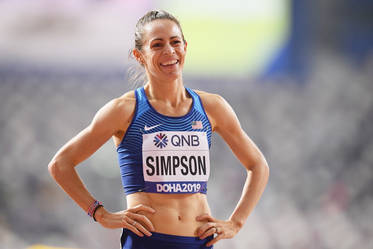 US Olympic medalist Jenny Simpson rushed to hospital after collapsing during North Carolina race