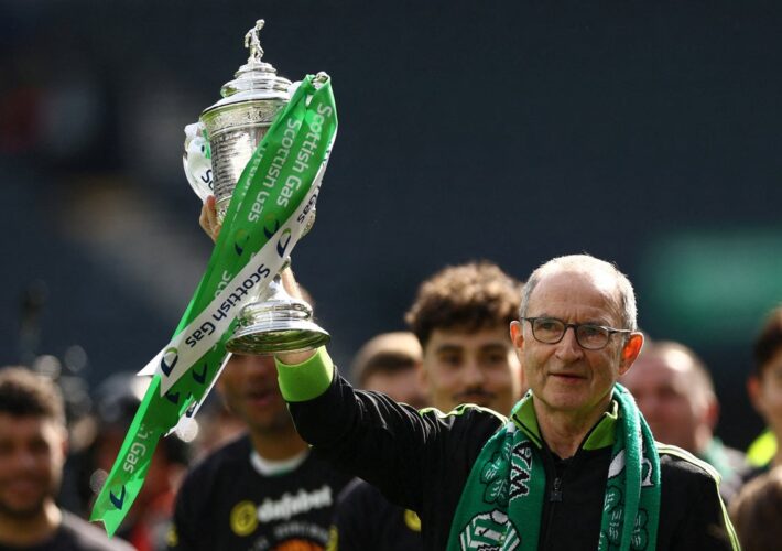Martin O’Neill ‘set to stay at Celtic’ after fans opposed Robbie Keane appointment