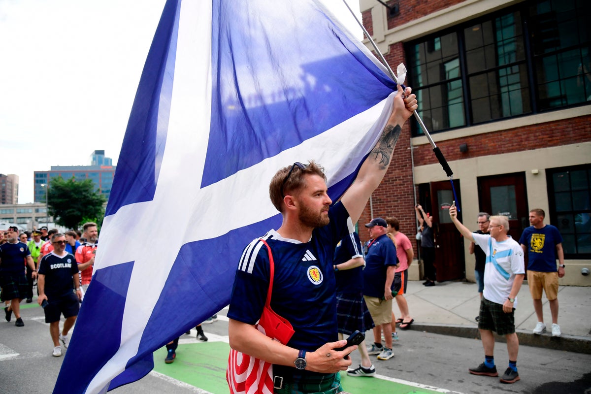 Scotland fans drink Boston bars dry as Tartan army descends for World Cup