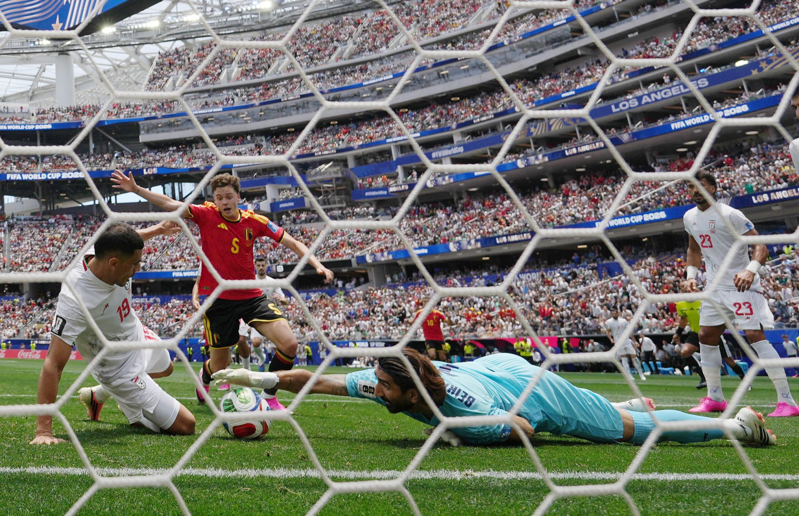 ‘We leave with dignity’: Iran players write heartfelt note in SoFi dressing room after World Cup draw with Belgium