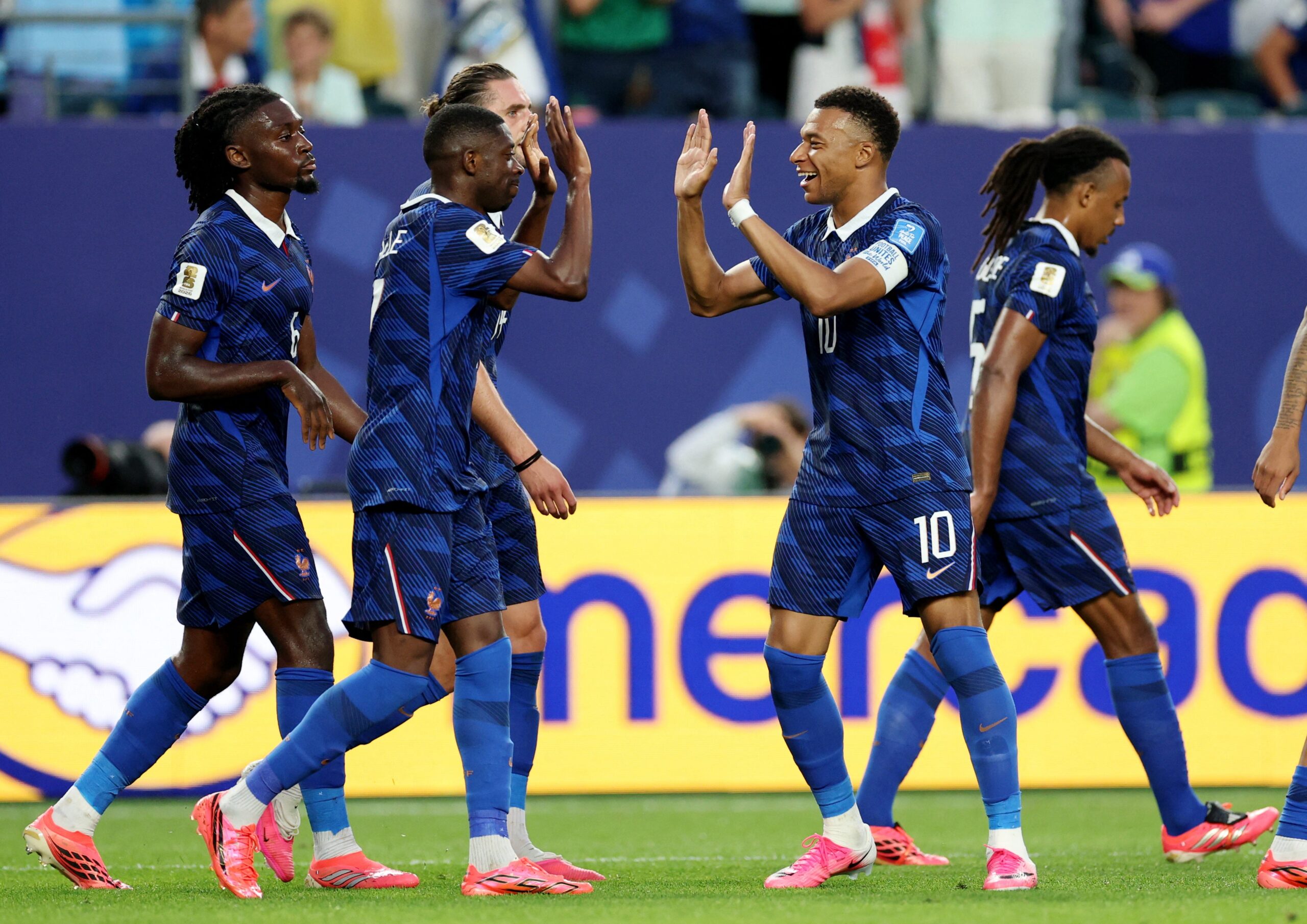 France vs Iraq LIVE: Mbappe grabs brace before Dembele ends tournament drought in World Cup group game