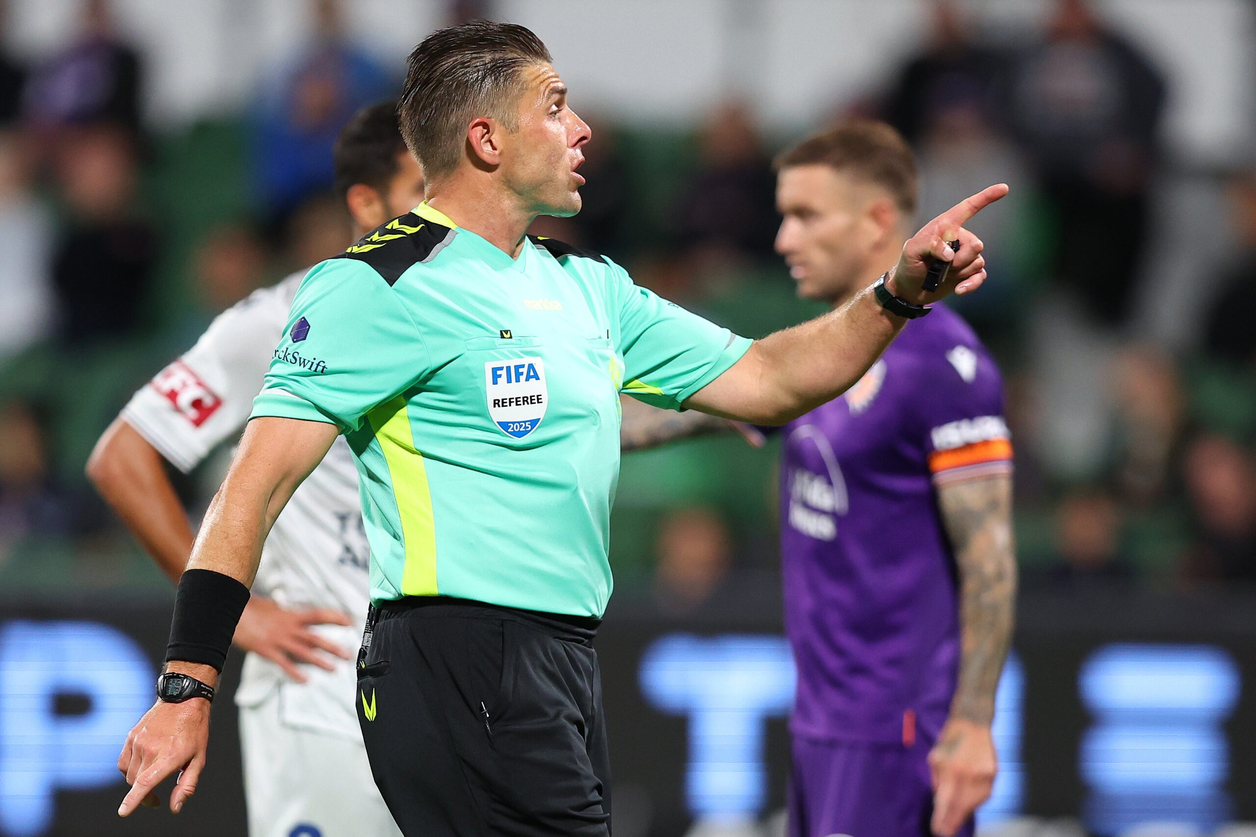 Fifa urged to remove World Cup VAR official over alleged white supremacist hand gesture