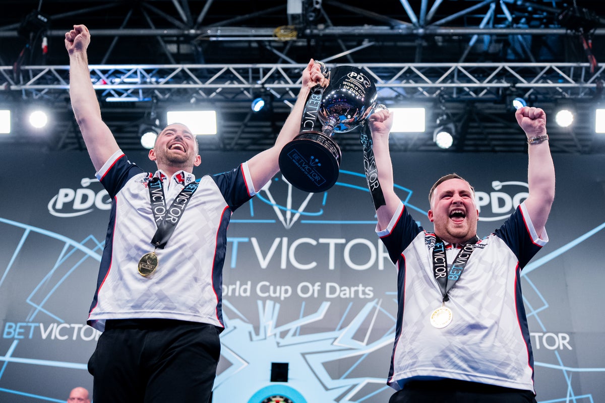 Luke Littler and Luke Humphries power England to World Cup of Darts glory