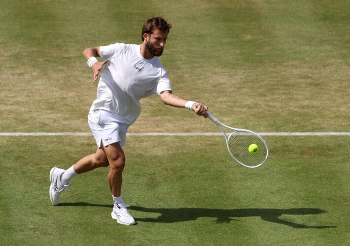 BBC forced to apologise as French tennis star drops F-bomb seven times in live TV interview at Queen’s