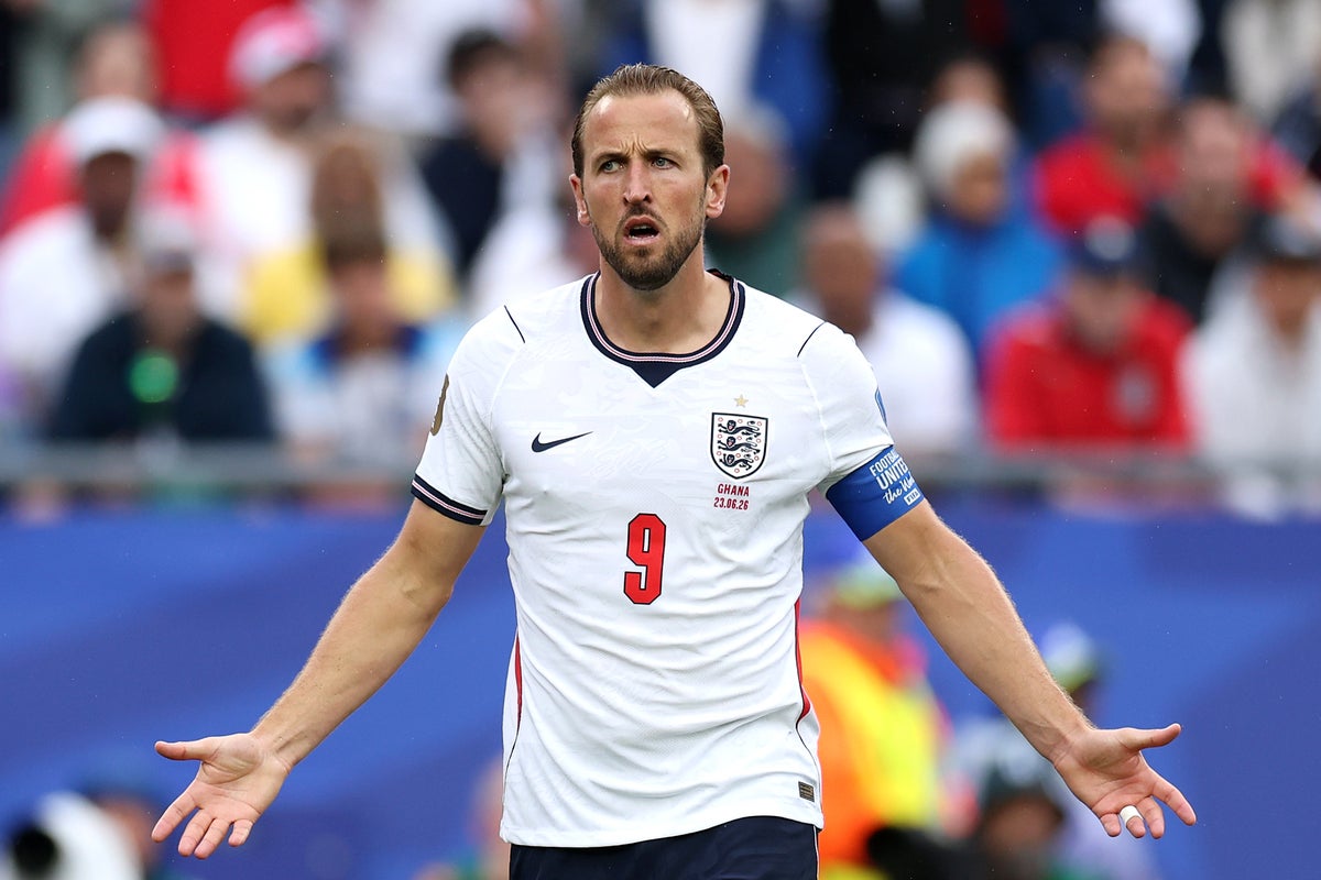 Harry Kane reacts to claims England are ‘over-reliant’ on him after goalless Ghana draw