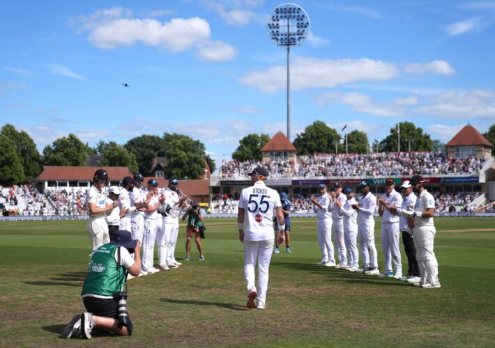 Ben Stokes announces shock international retirement and follows up with a wicket