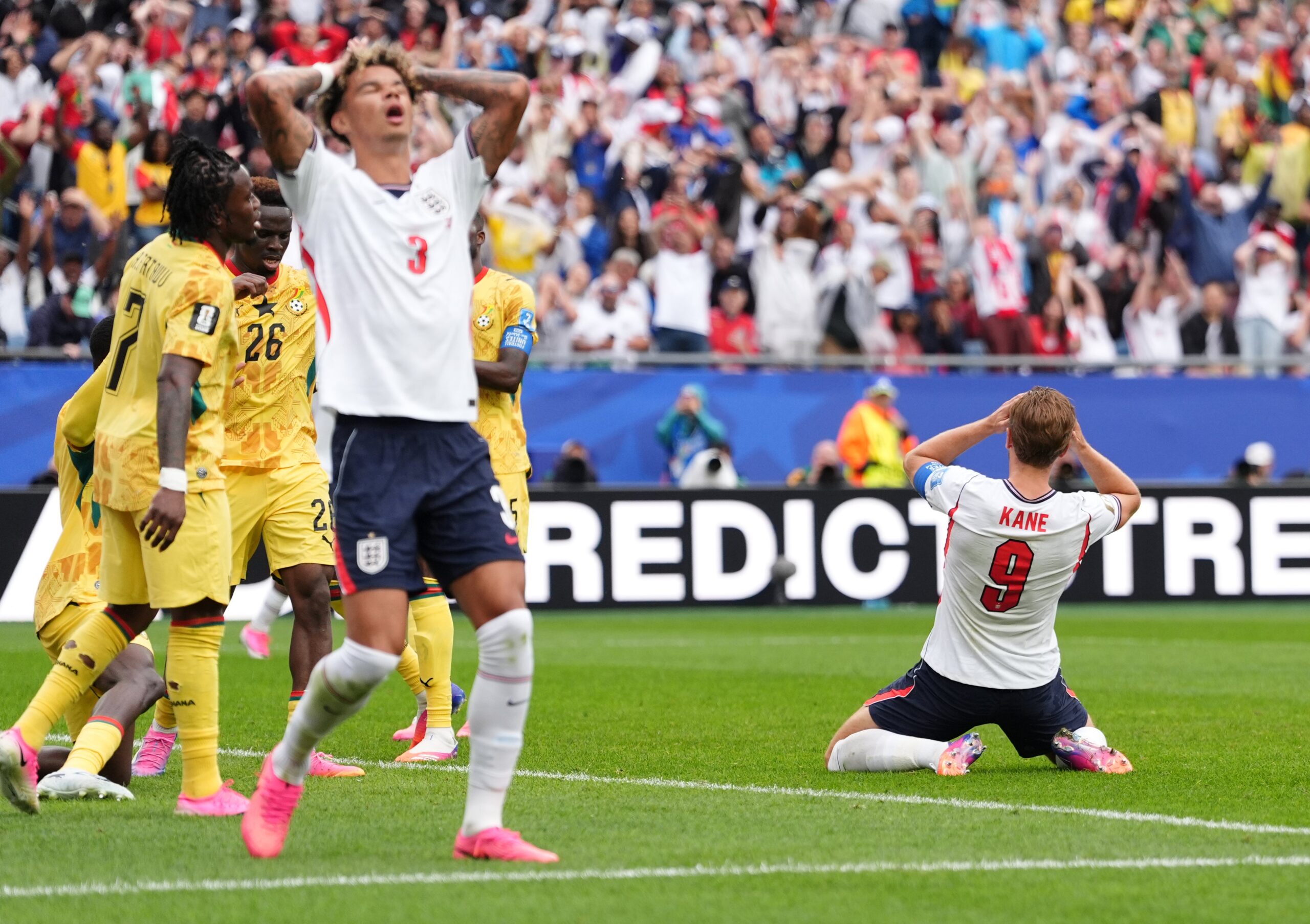 England’s goalless draw with Ghana breaks BBC record as millions tune in