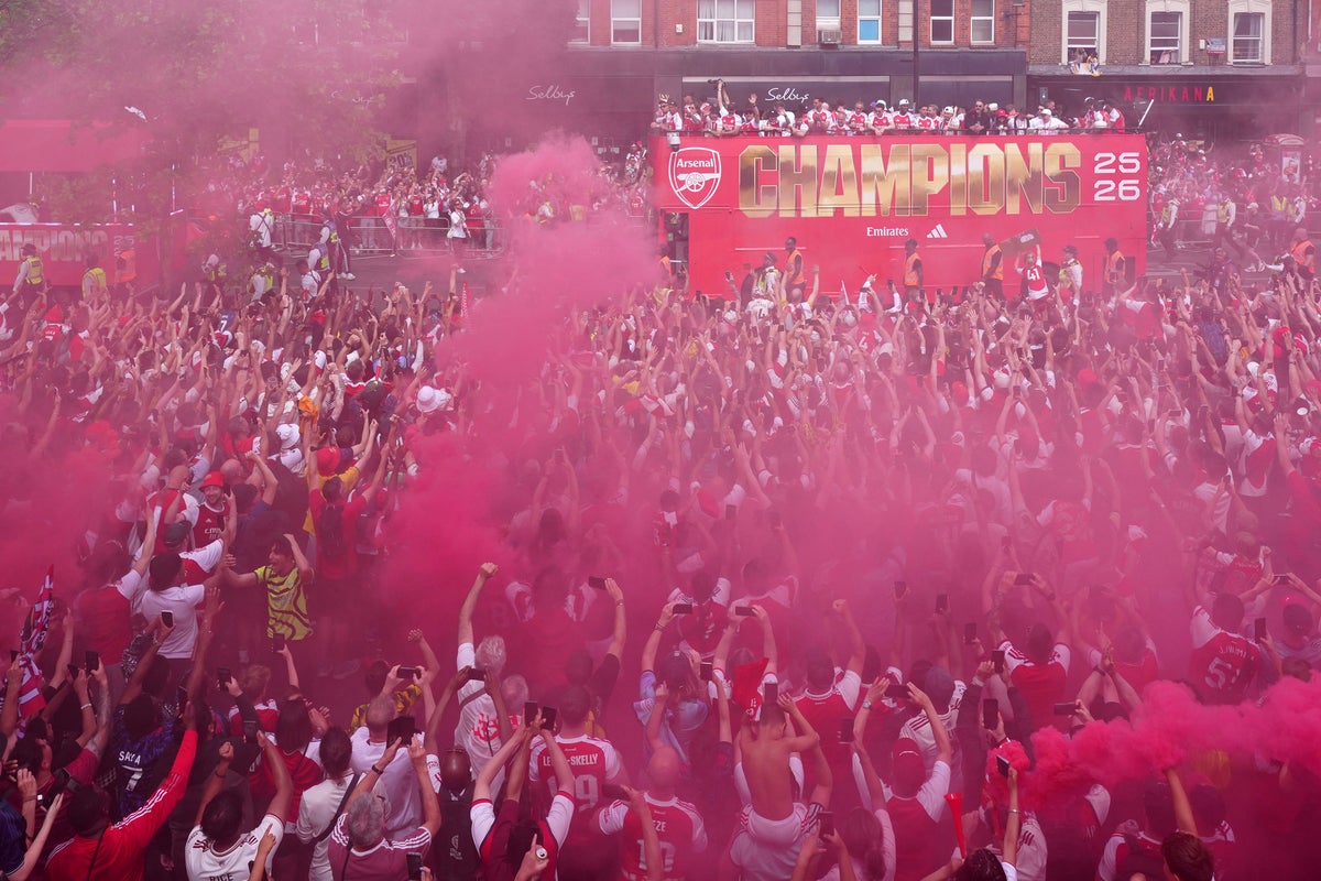 Met Police investigating six stabbings after Arsenal Champions Parade